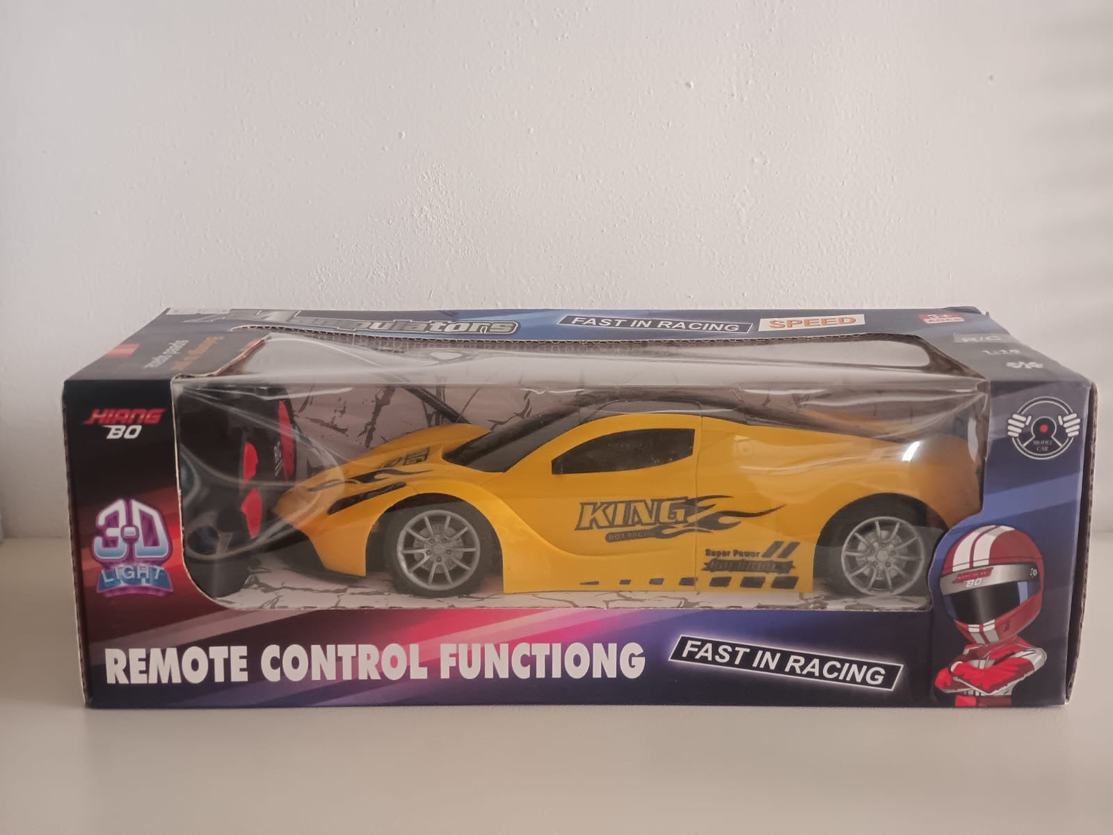 Xiang Bo King Fast Racing Remote Control Sports Car with 3D Lights