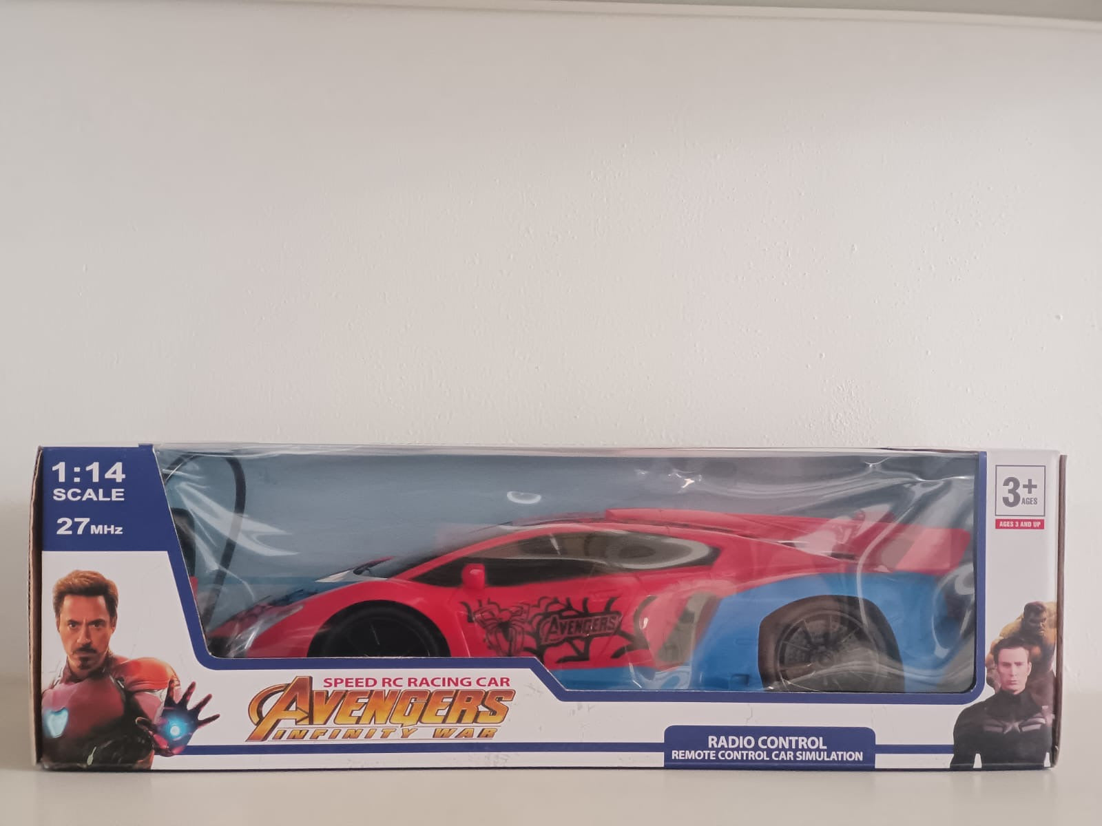 Avengers Infinity War Spider-Man Remote Control Racing