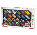 Set of 24 Multi-coloured racing Cars
