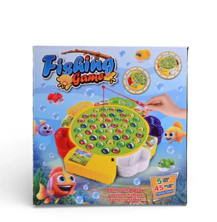 Deluxe Electronic Fishing Game: Multiplayer Catshing contest