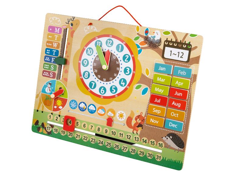 Playtive Houten laptop of magneetklok / Lidal