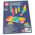 Wooden rainbow Math Game