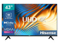 Hisence 43 Inch 4k UHD Smart tv with Dolby Vision HDR DTS Virtual x Bluetooth and wifi