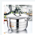 OMS Stainless steel 18/10 Casserole 34Cm 18,6 L