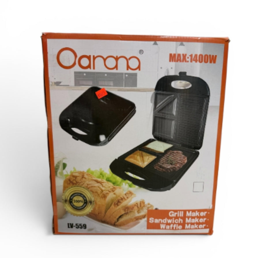 Sandwich Maker 3 In 1, waffle Maker Electric Panini Press Grill