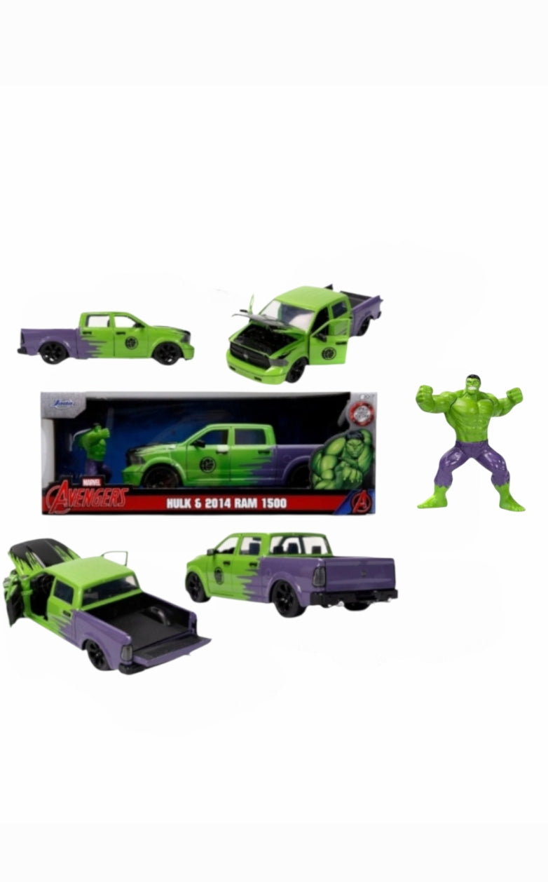 Avengers Hero-Car Hulk Remote Control Pickup Truck Toy