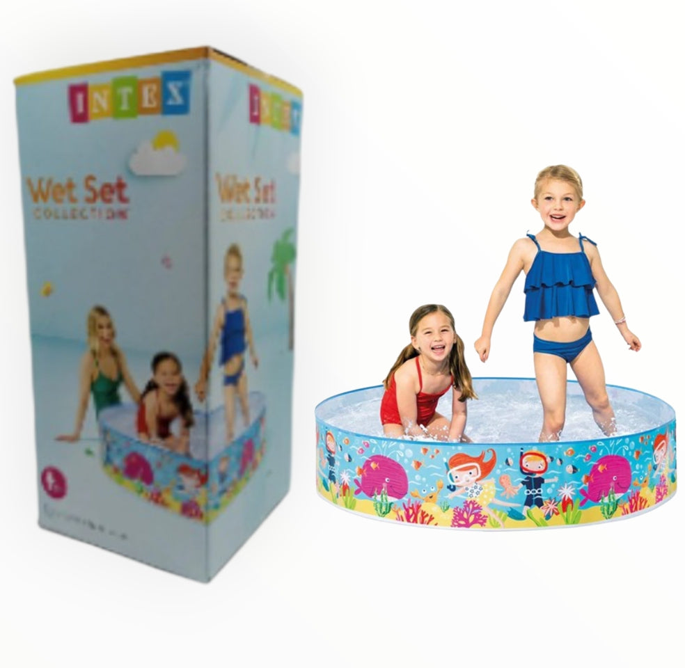 Intex Wet Set  72"  1.83m-Sea Animals  Design kids Pool