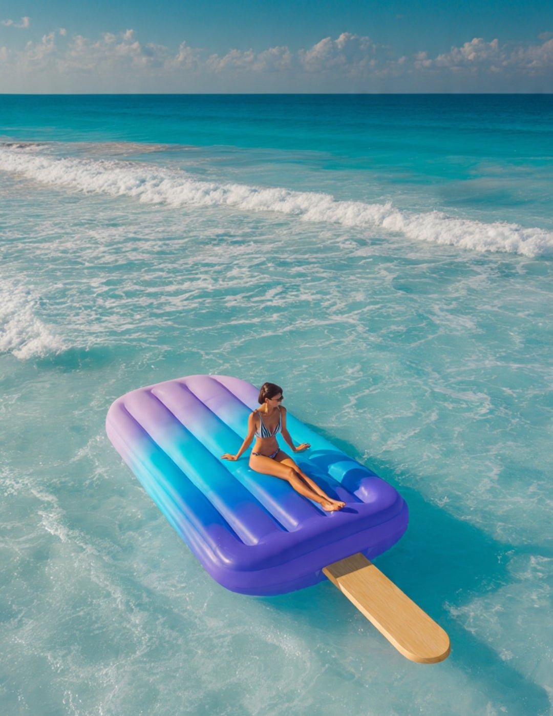 Livarno Giant Ice Lolly Pool Float-188x90x18cm