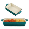 `Versatile 3.5L Oven-to-Table Dish - Bake, Roast, Serve in One Beautiful Turquoise Pan`