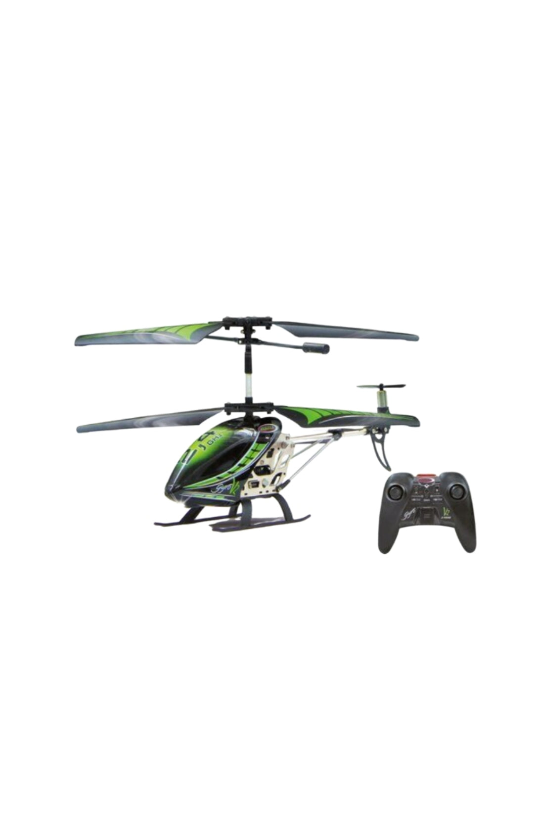 Jamara HL20 is a 2.4GHz gyro RC helicopter for indoor flying with Li-Po battery and turbo mode