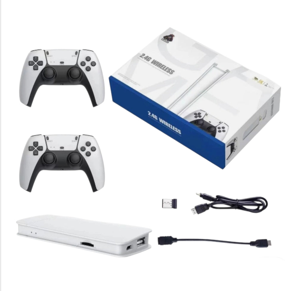 ‎"2.4G Wireless game controller with 3D double rocker, 4K support, high sensitivity and anti-skid design for arcade & simulator games
