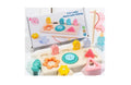 ‎"2-in-1 Wooden Fishing & Shape Sorter Toy"