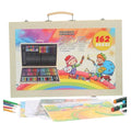 ‎"162-Piece Kids Art Set in Wooden Case"