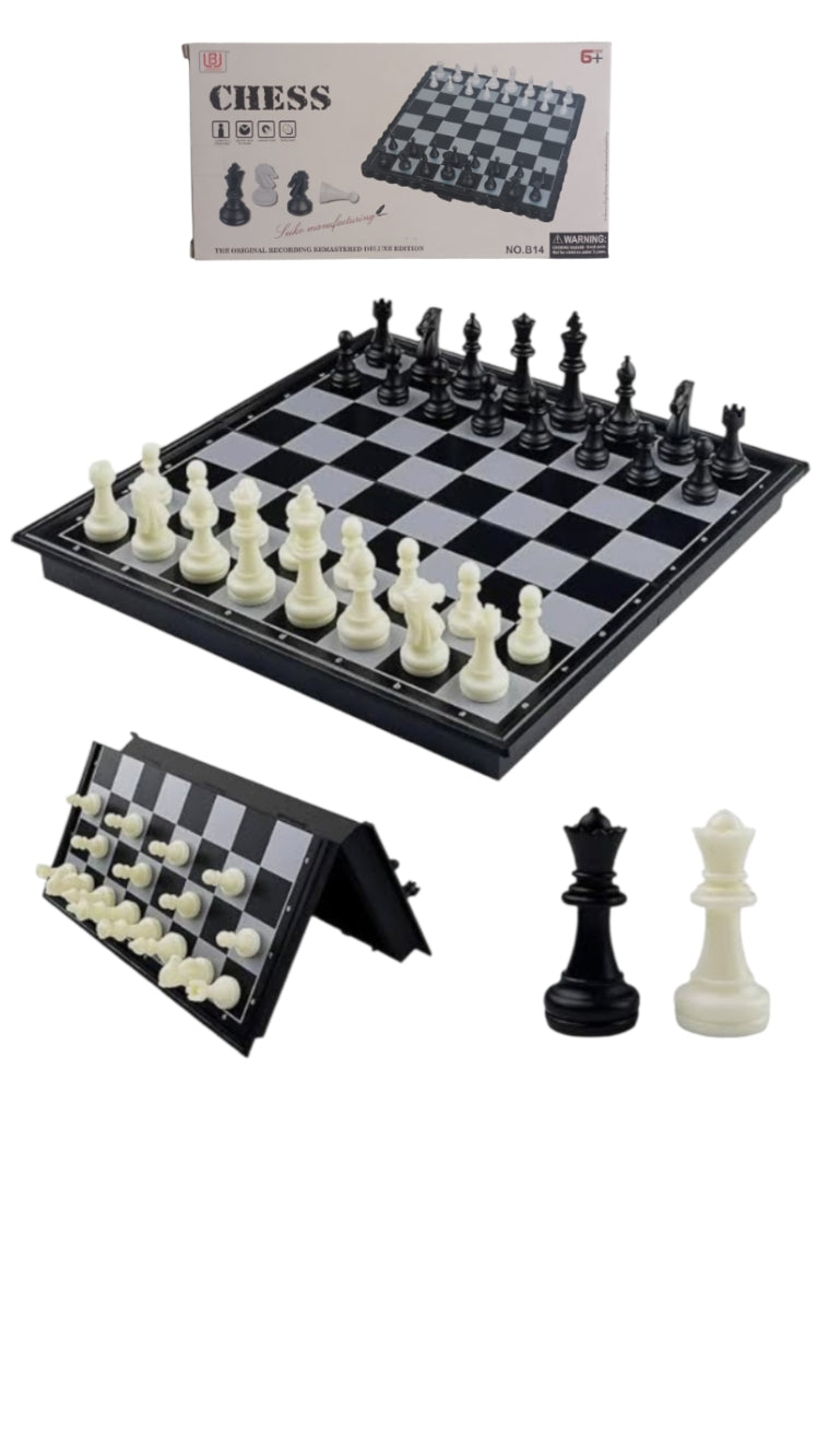 ‎"Magnetic Folding Chess Set 6+"