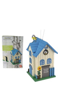 ‎"Wooden Birdhouse 3-Story Decorative Nest Box Garden Decor"