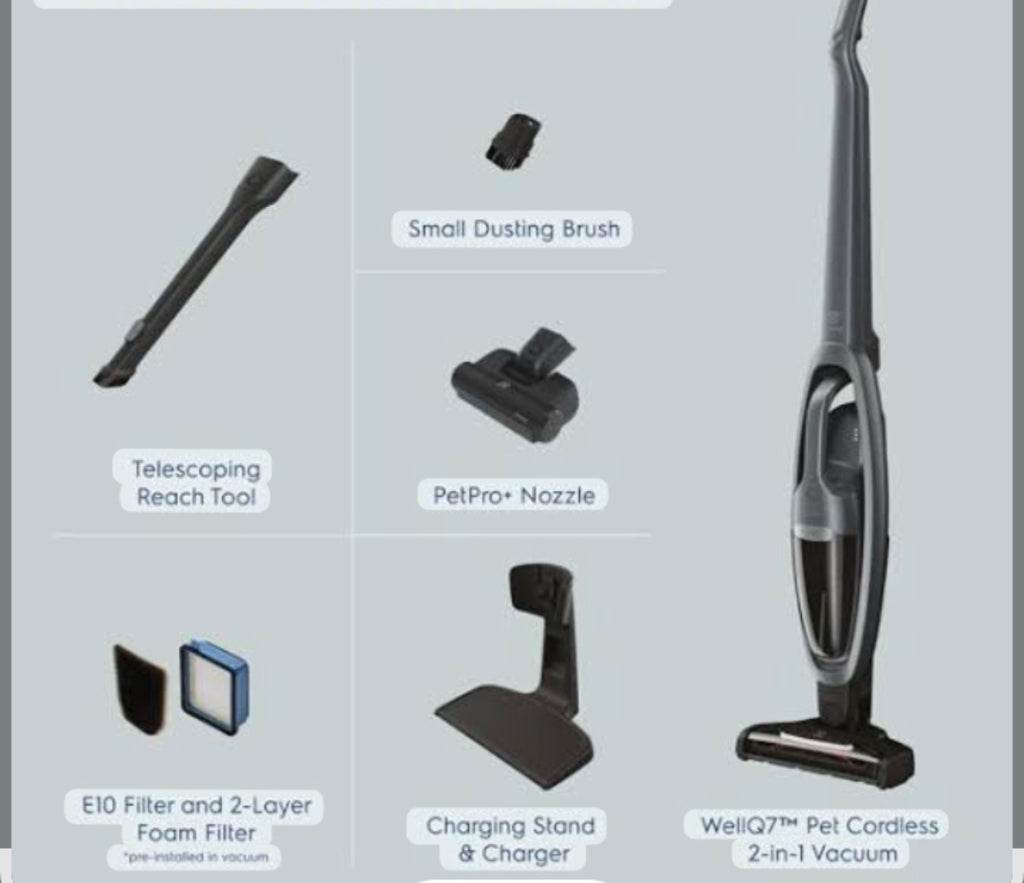 SilverCrest 3-in-1 Cordless Floor Cleaner Mop Vacuum