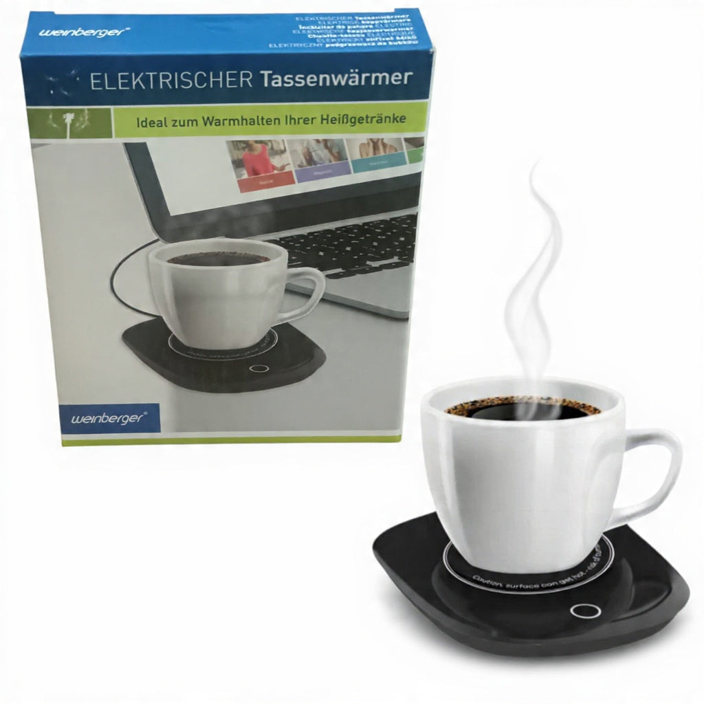 USB Cup Warmer - Your desk’s new best friend for hot drinks."