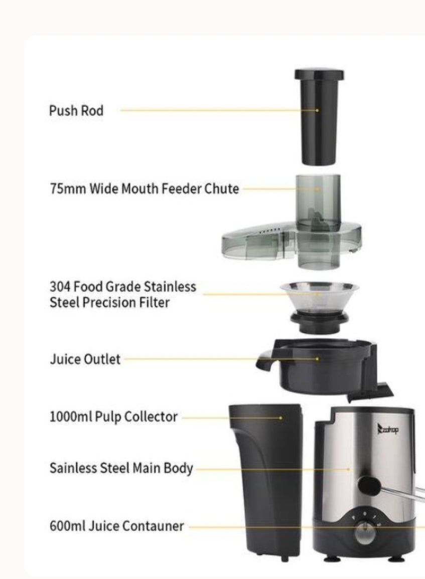 ‎"Fresh Juice in Seconds. Power, Purity, and Convenience in Every Glass