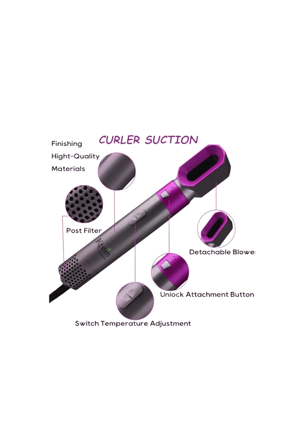Style, Dry, Curl - All in One Tool
‎