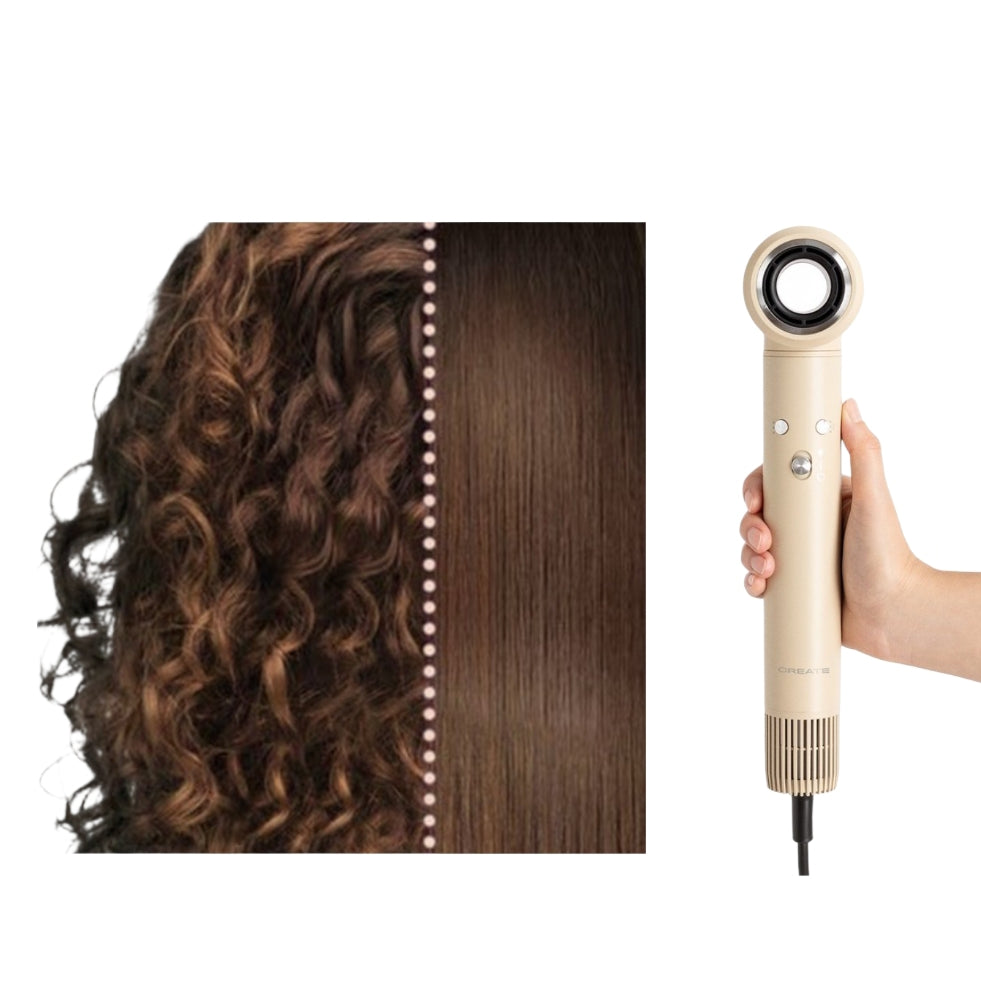 ‎_CREATE Ion Styler Pro replaces your dryer, straightener & curling wands. One device, endless styles with ionic protection._