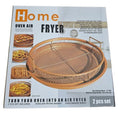 "No air fryer machine needed. Just this tray + basket = perfect crunch