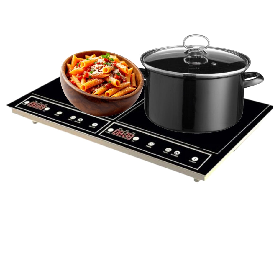 ‎Eisenthal A102 Double Induction Cooker 3400W-Touch Control with 6 cooking Modes.
‎