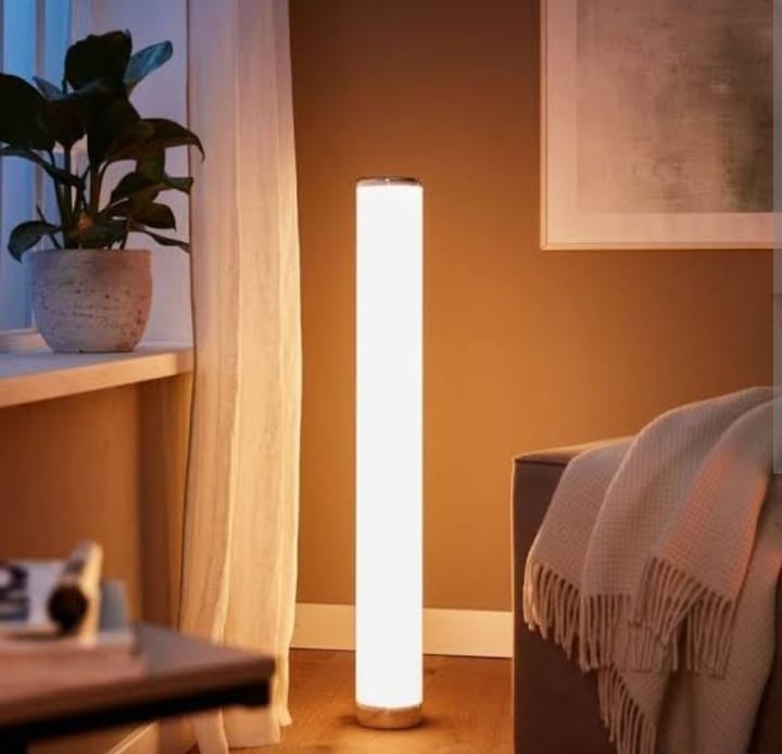 ‎Transform your space! BRILO RGB LED Floor Lamp with Music Sync. Available now!