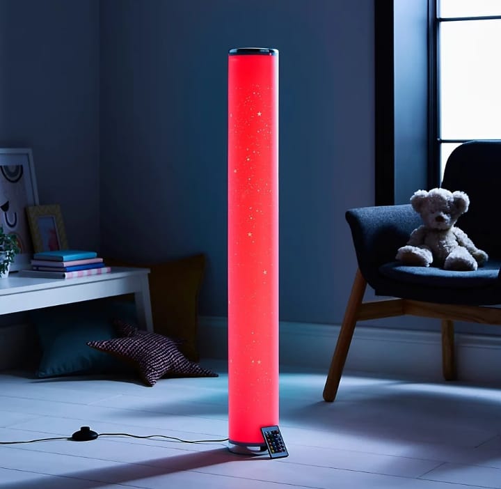 ‎Transform your space! BRILO RGB LED Floor Lamp with Music Sync. Available now!