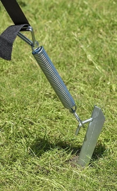 Camp safely! TREKSTONE Windproof Tent Anchor Set - 6 pieces for stormy weather