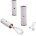 Wireless USB Rechargeable Hand Mixer! Rose Gold Design. Perfect for Eggs, Cream & Coffee Froth!
