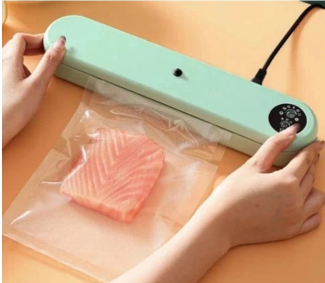Vacuum Sealer! Home Automatic Food Saver. Lock Freshness & Prevent Freezer Burn!