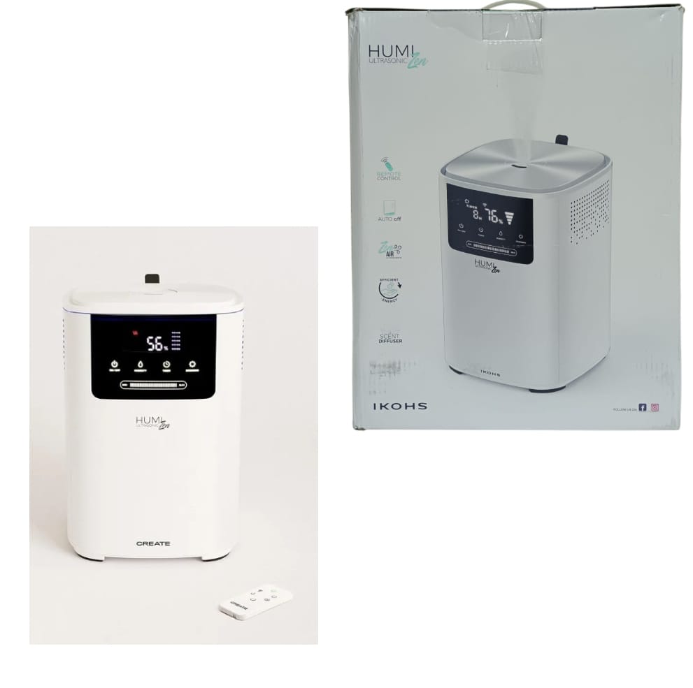 _Breathe better, feel better. Smart ultrasonic humidifier with aroma function._