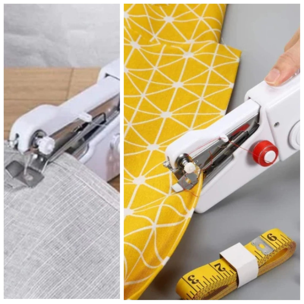 ‎_Sew anywhere, anytime. Portable cordless handheld sewing machine._