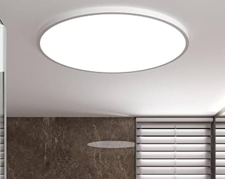 _Brighten your home with starlight. Dimmable LED ceiling light with remote._