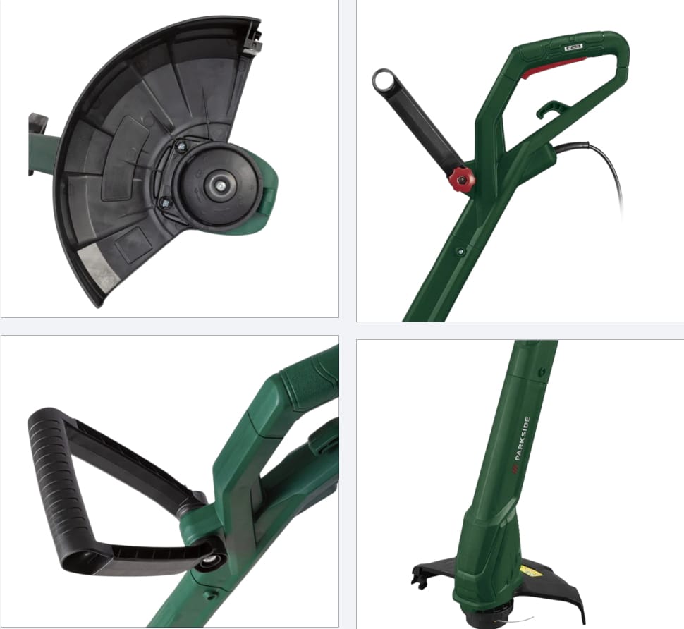 ‎Clean edges, easy trimming. 300W electric trimmer for a perfect lawn.