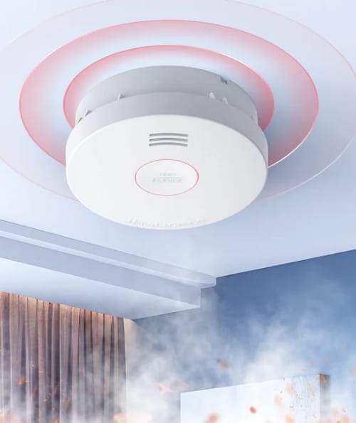 ‎Early warning saves lives. Certified smoke detector with 10-years battery.