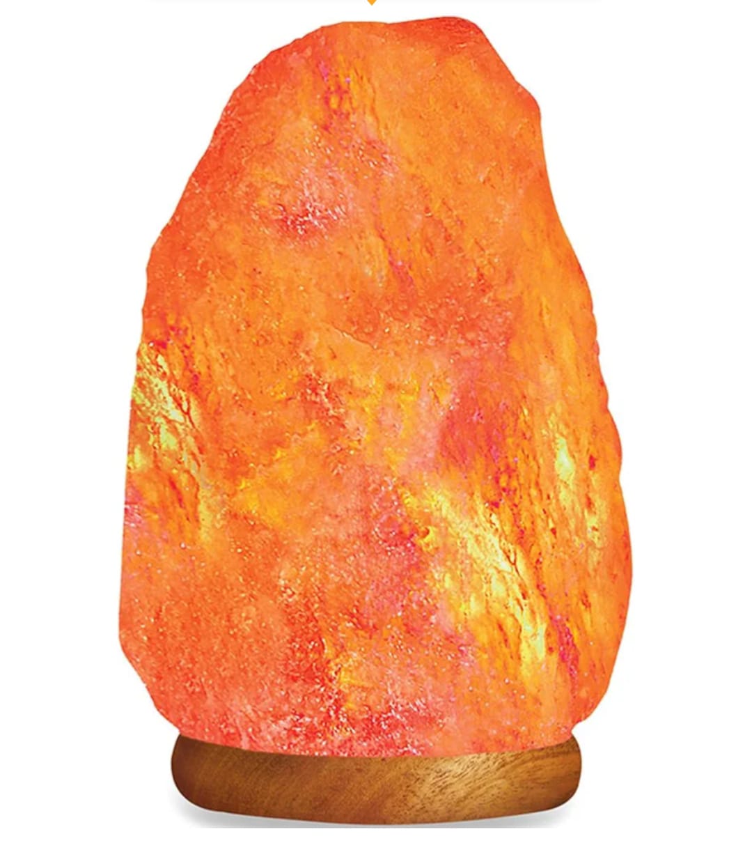 Himalayan salt lamp. Natural glow for calm, clarity, and elegance.