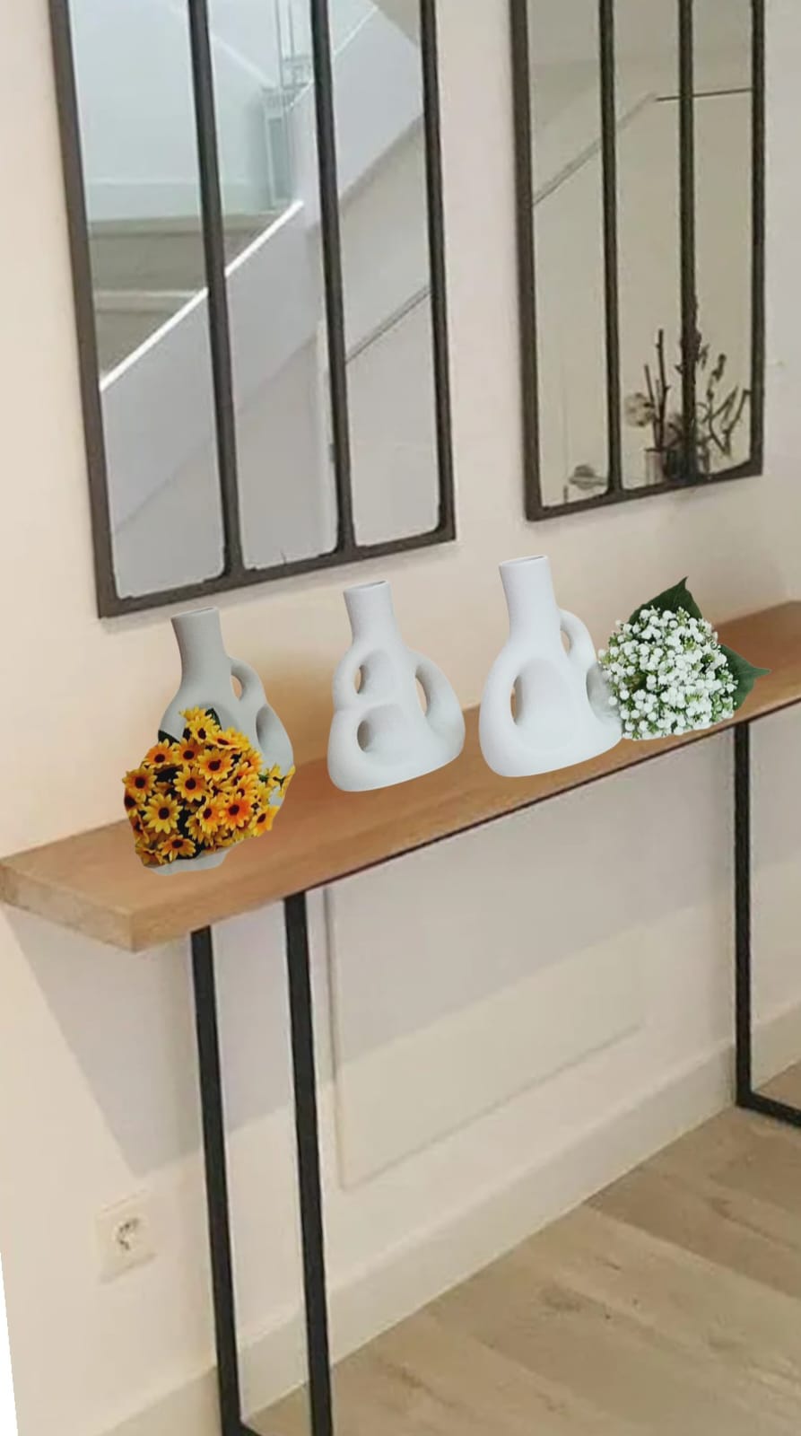 More than a vase. It's a centerpiece.