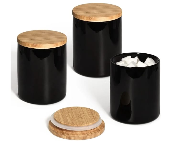 Grenoble Canister Set keeps your kitchen organized and stylish.