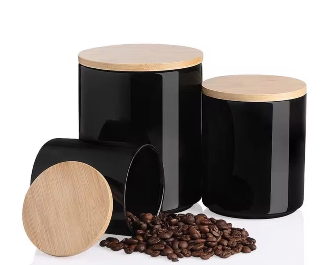 Grenoble Canister Set keeps your kitchen organized and stylish.