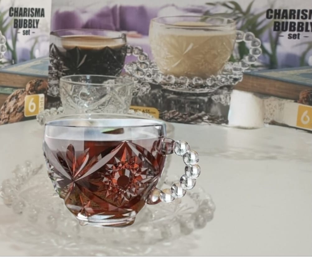 Charisma Bubbly Set brings elegance to every coffee moment.