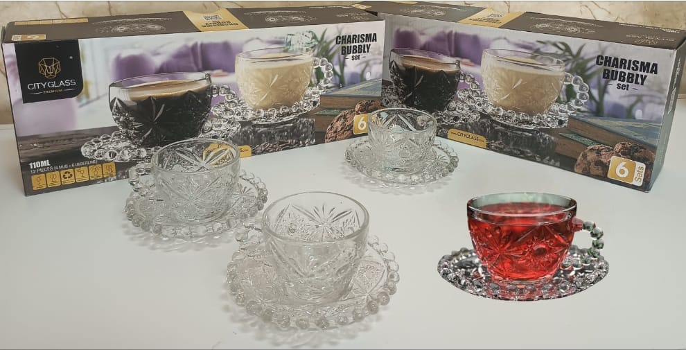 Charisma Bubbly Set brings elegance to every coffee moment.