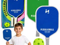 Pickleball Racket Set includes 2 paddles and 1 ball for fun family sports.