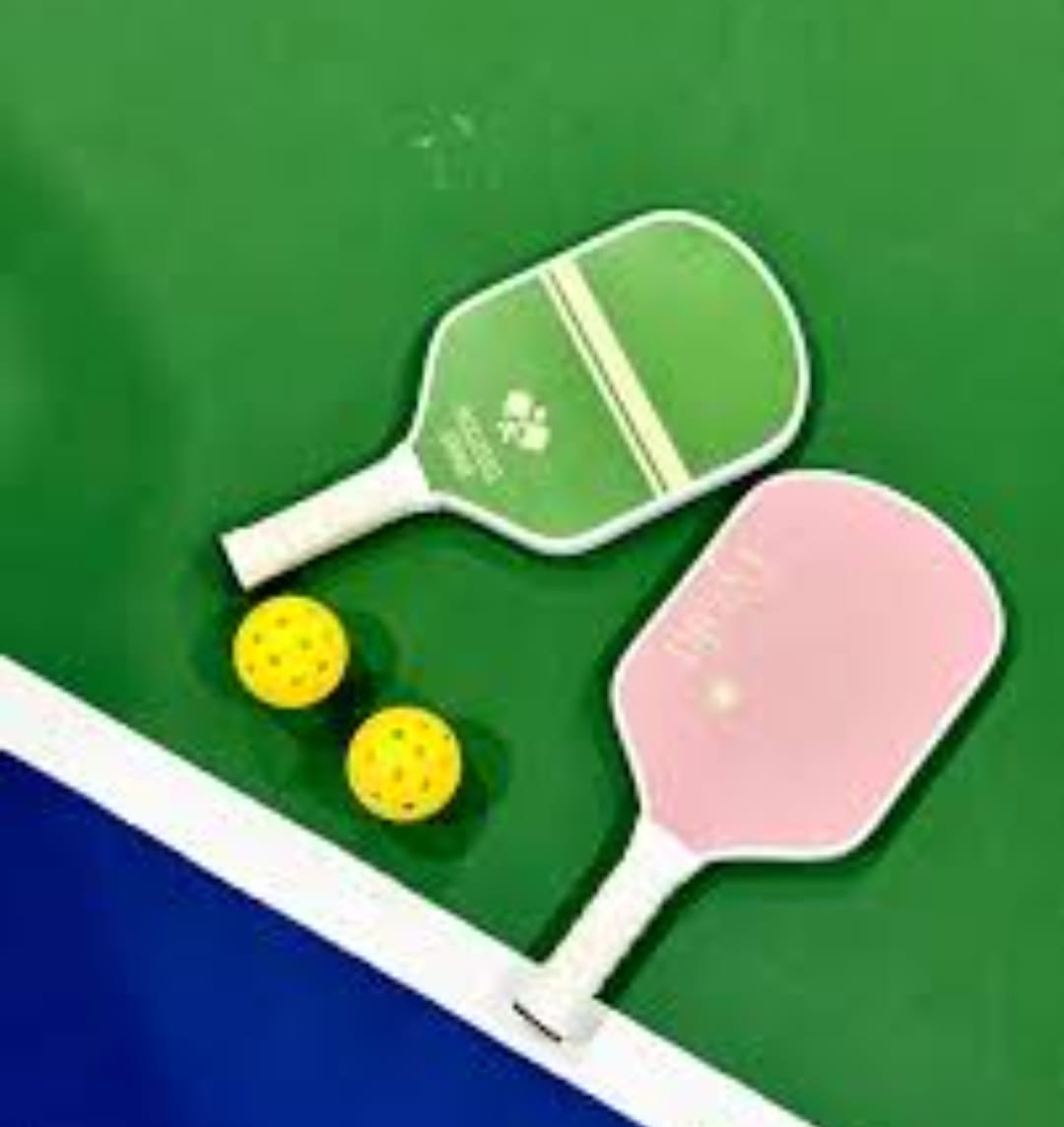 Pickleball Racket Set includes 2 paddles and 1 ball for fun family sports.