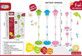LED Bubble Machine Floor Lamp creates magical bubble and light effects.