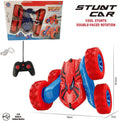 Stunt Car performs cool stunts with double-faced rotation.