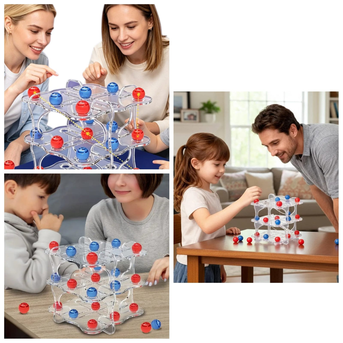 Tic-Tac-Toe 3D is an educational toy for ages 3 and up.
