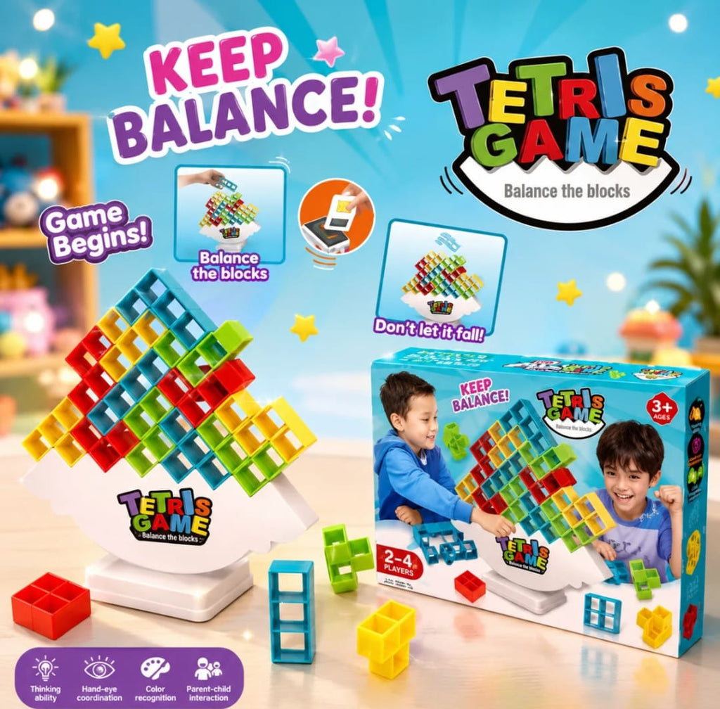 ‎*Tetra Tower*: Stack it, balance it, and don’t let it fall!