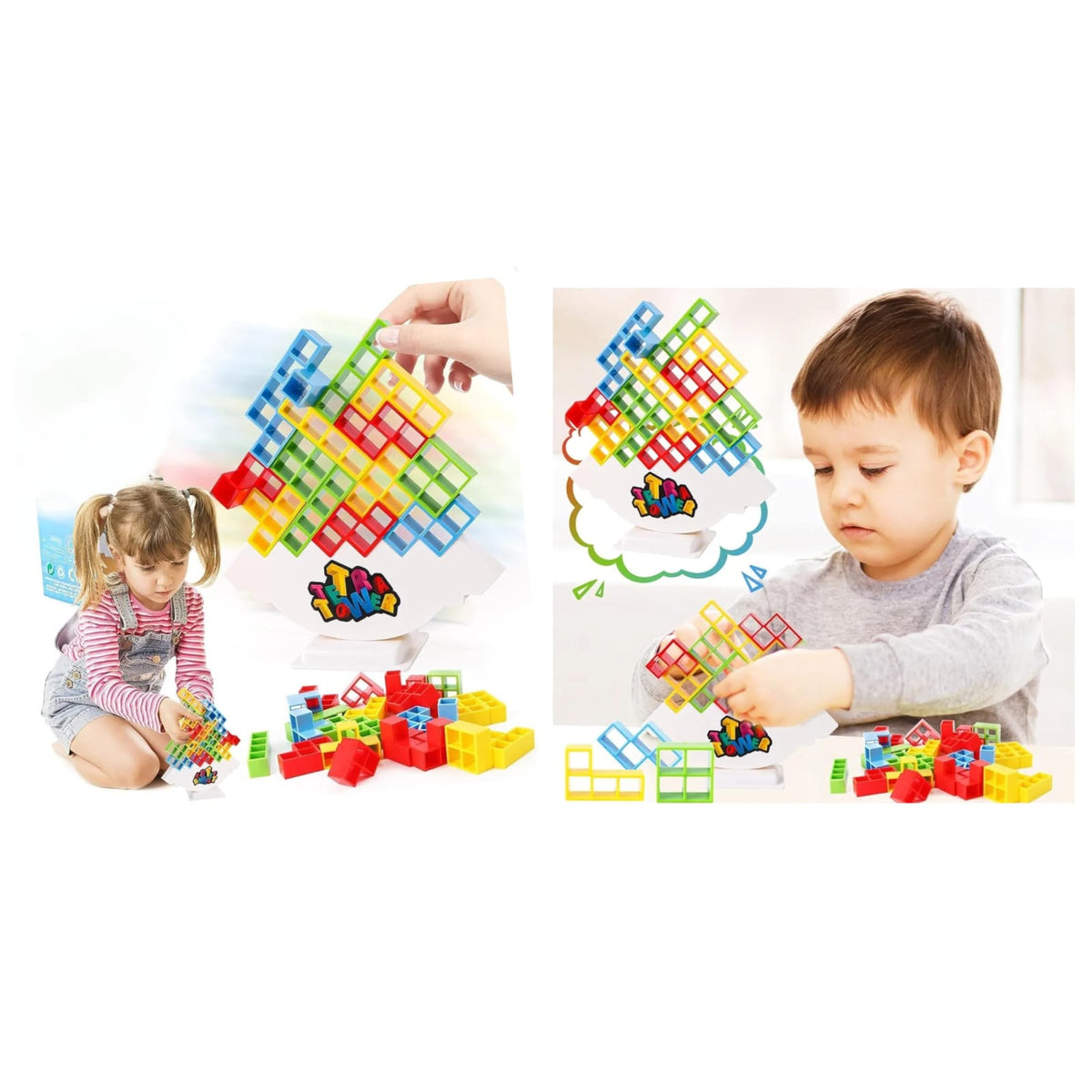‎*Tetra Tower*: Stack it, balance it, and don’t let it fall!