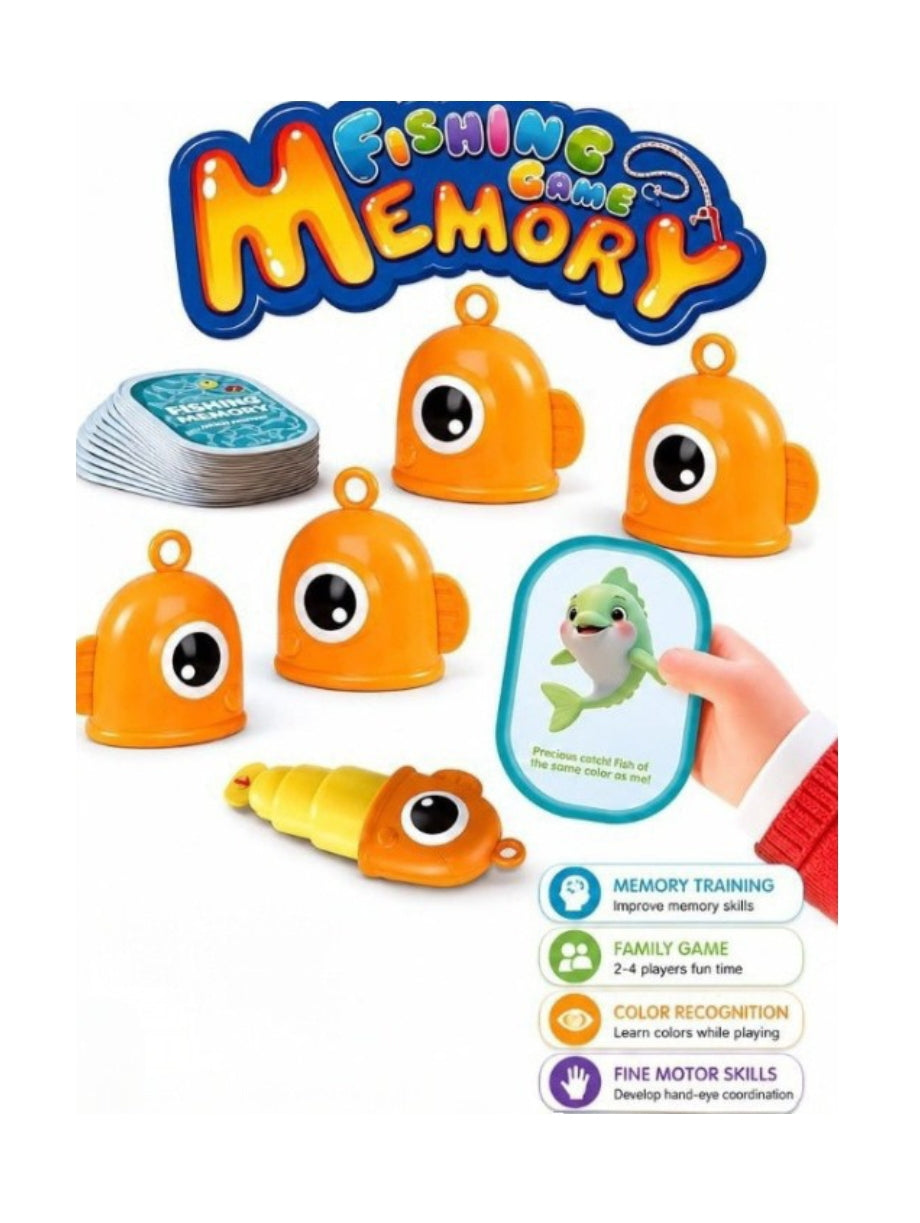 ‎*Fishing Memory Game*: Catch the color, train your memory!